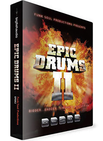 Big Fish Audio Epic Drums II KONTAKT - POWERHORSE :10.December.2013