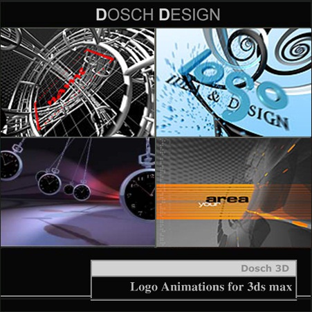 [Max] Dosch Design 3D Logo Animations for 3ds max
