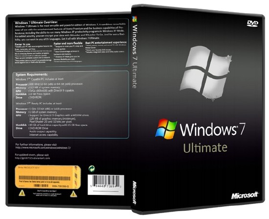 Windows 7 x86 Ultimate UralSOFT v.3.11.13 (2013/RUS)