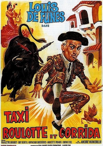 Такси, прицеп и коррида / Taxi roulotte et corrida (1958) DVDRip