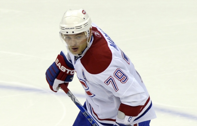 Две передачи Андрея Маркова помогли "Монреалю" победить "Миннесоту" в НХЛ