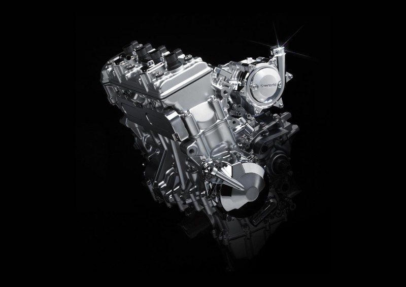 Kawasaki представили новый двигатель с турбонагнетателем