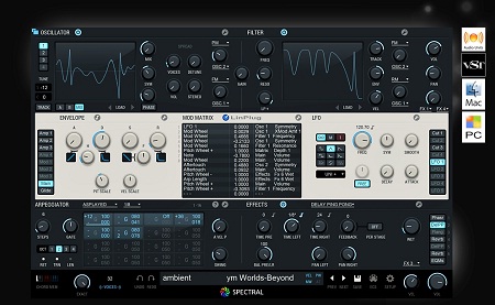 LinPlug Spectral v1.0.0 (WiN and OSX)