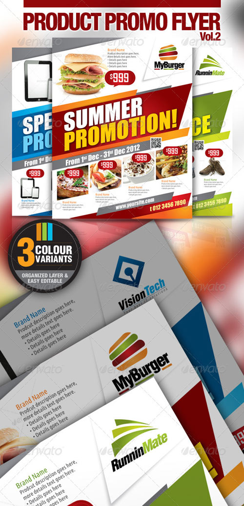 Multi-Purpose Product Promotion Flyer