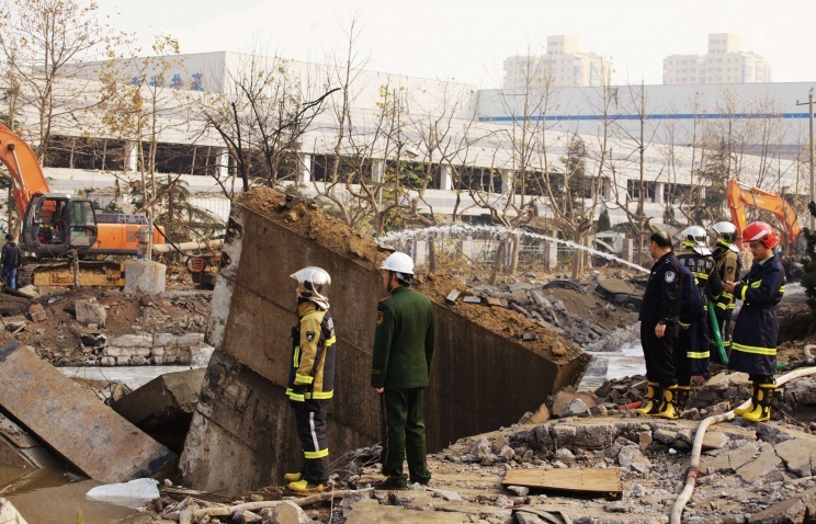 По делу о взрыве нефтепровода в Китае задержаны девять человек