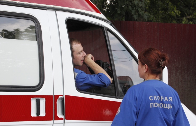 Автобус с 40 пассажирами перевернулся в Московской области