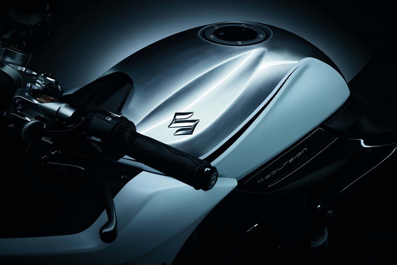 Концепт турбо мотоцикла Suzuki Recursion (фото)