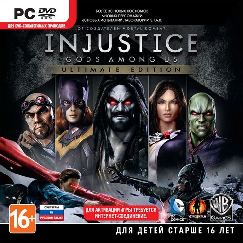 Injustice: Gods Among Us - Ultimate Edition *Update 2* (2013/RUS/ENG/RePack by z10yded)