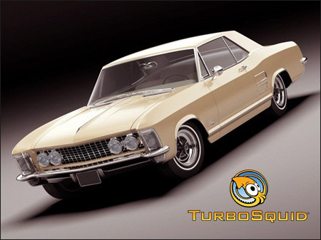 TurboSquid Buick Riviera 1963