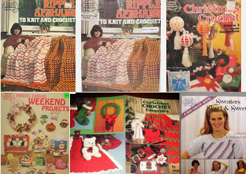 American School of Needlework Knit & Crochet Books and Leaflets