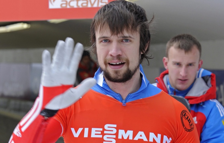 Российский скелетонист Александр Третьяков победил на этапе Кубка мира в США