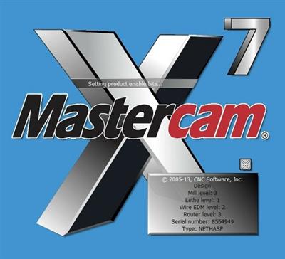 Mastercam X7 MU1 16.1.2.71 32Bit & 64Bit