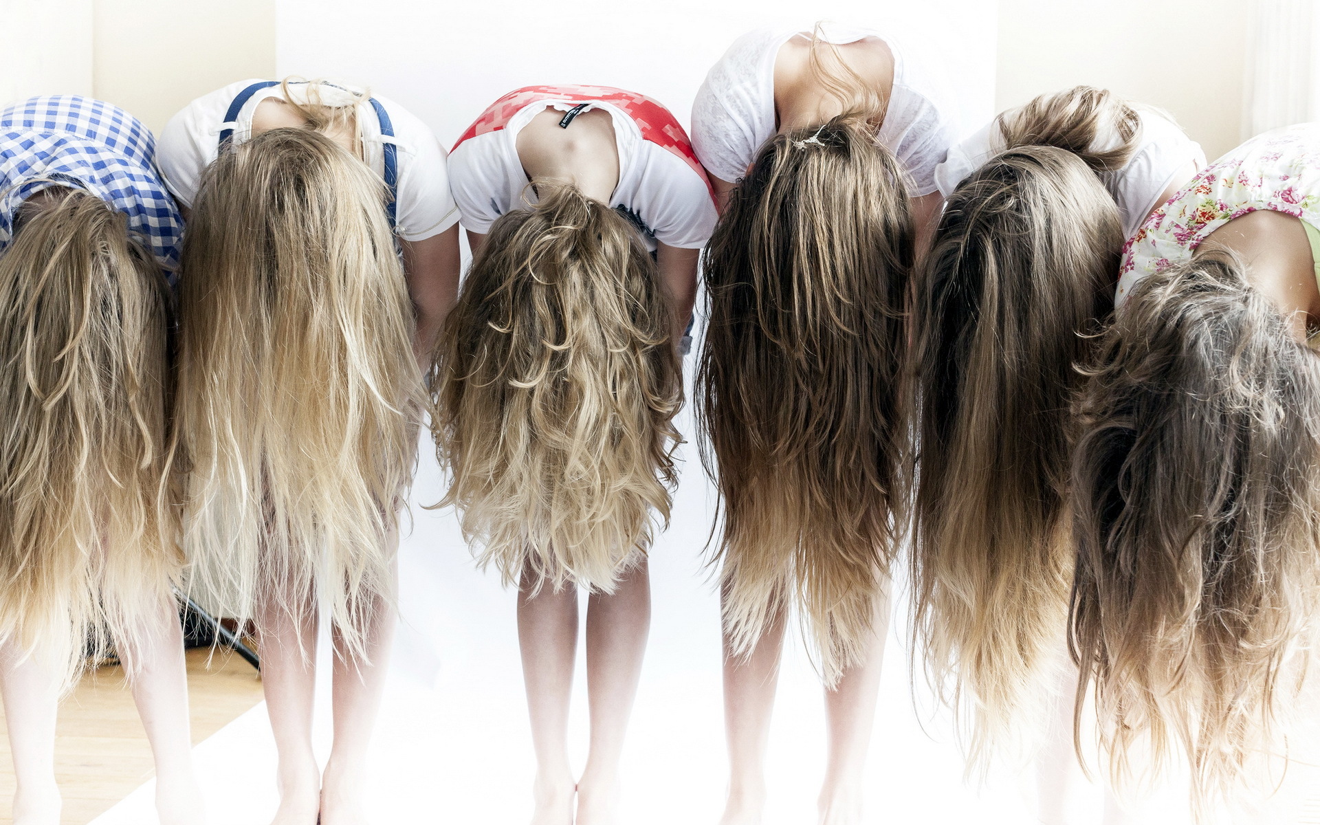 фото девушек с русыми волосами