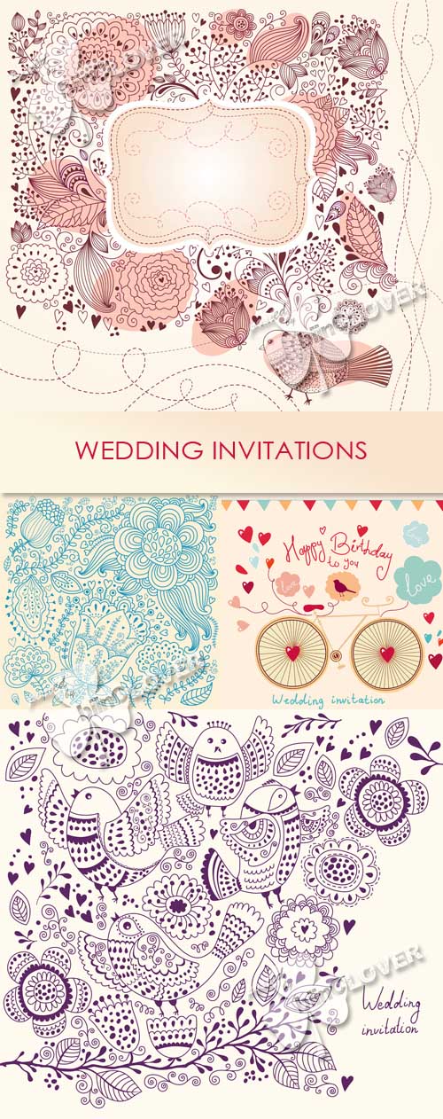 Wedding invitations 0543