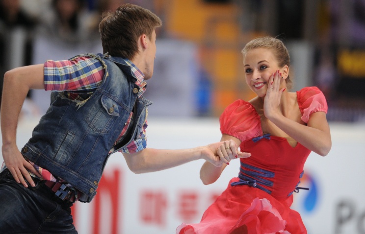 Фигуристы Синицына и Жиганшин завоевали "бронзу" в танцах на льду на Универсиаде