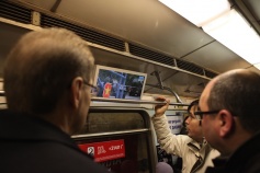 Проект "Окна ТАСС" впервые в России открылся в новосибирском метрополитене
