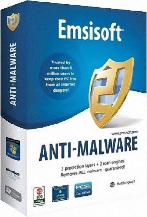 Emsisoft Anti-Malware v.8.1.0.19 (2013/Rus/Eng)