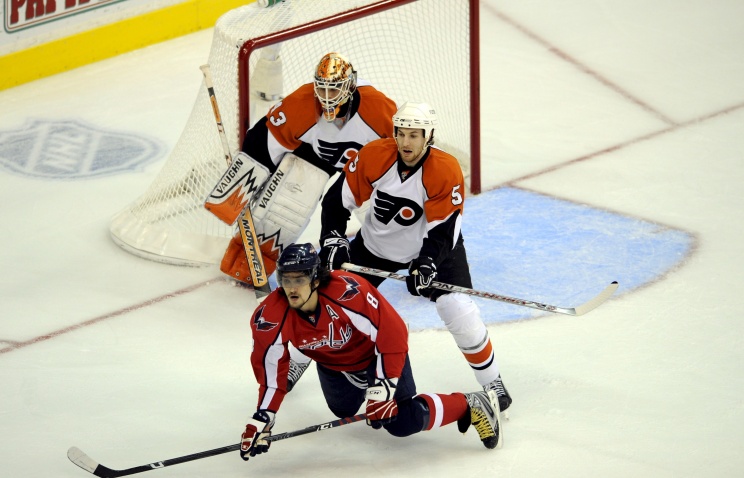 Шайба Александра Овечкина не помогла "Вашингтону" победить "Филадельфию" в матче НХЛ