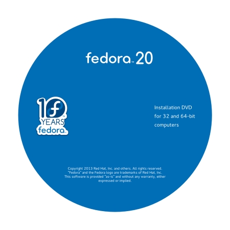 Fedora 20 x64 DVD :January 1, 2014