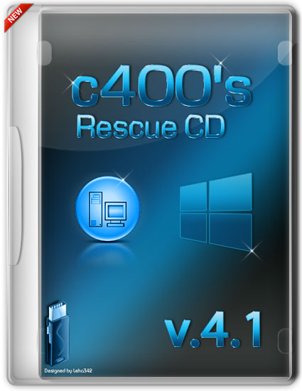 c400's Rescue CD v4.1 (RUS/ENG/2013)