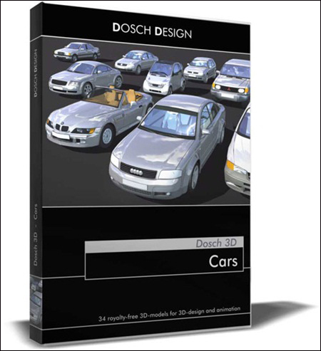 Dosch 3D Cars 14 Hi-poly models for 3Ds Max