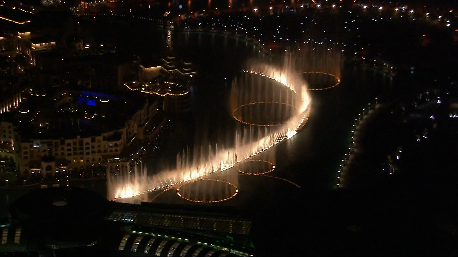 Новогодний фейерверк в Дубае и Лондоне / Dubai, London New Year's Fireworks (2014) HDTV 1080i