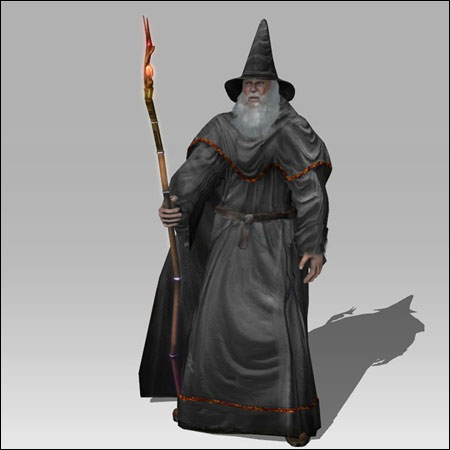 [3DMax] Arteria 3D The Old Wise Wizard