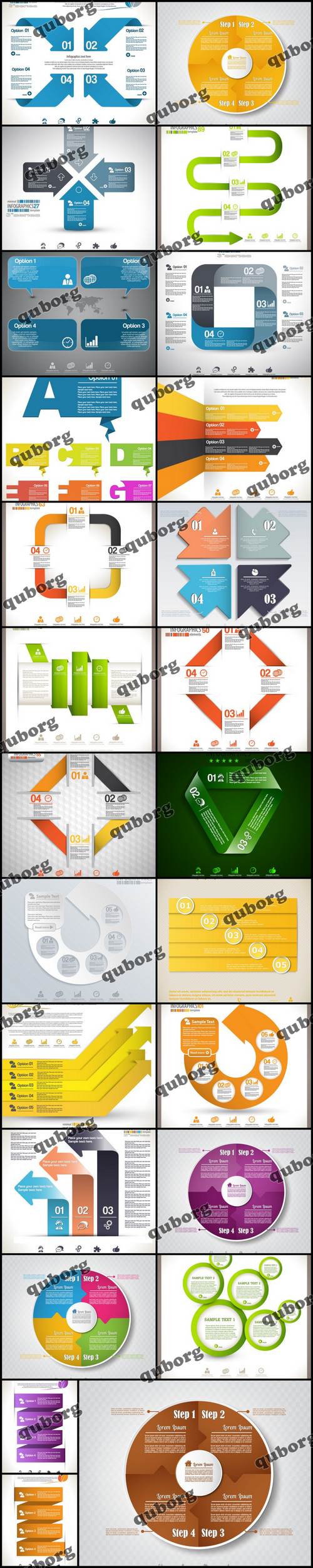 Stock Vector - Infographics Collection 92