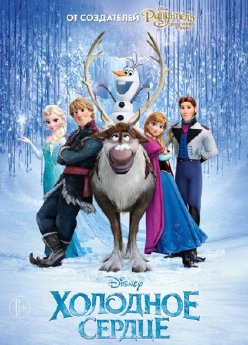 Холодное сердце / Frozen (2013) DVDScr