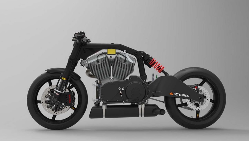 Концепт мотоцикла Bottpower XC1