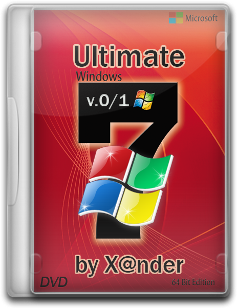 Windows 7 SP1 Ultimate x64 [v.01] by X@nder (2014) Русский