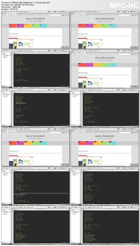TutsPlus - PSD to HTML - Flat Design Build