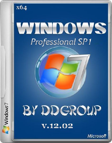 Windows 7 Professional SP1 by DDGroup v.12.02 (x64/RUS/2014)