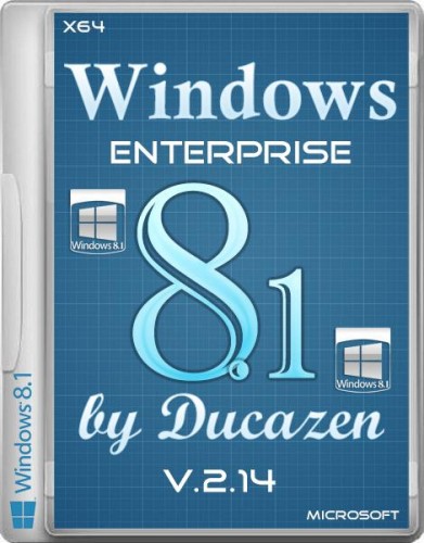 Windows 8.1 Enterprise by Ducazen v.2.14 x64 (2014) Русский