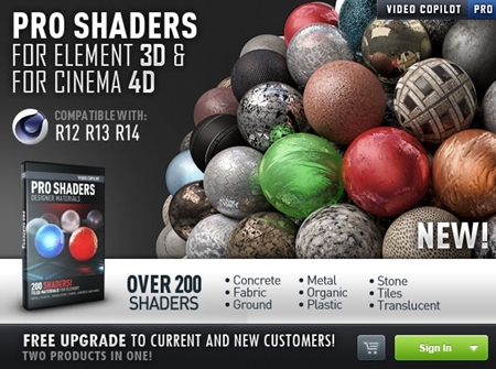 [3DMax]  Videocopilot Pro Shaders for c4D - repost