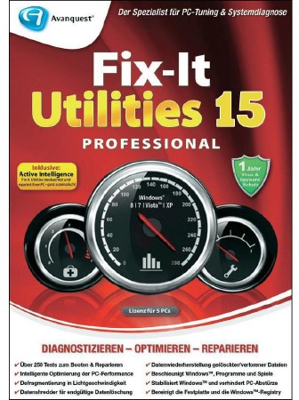 Avanquest Fix-It Utilities Professional 15.0.32.38 Final