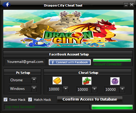 Dragon City Hack Tool V5.7 Facebookl