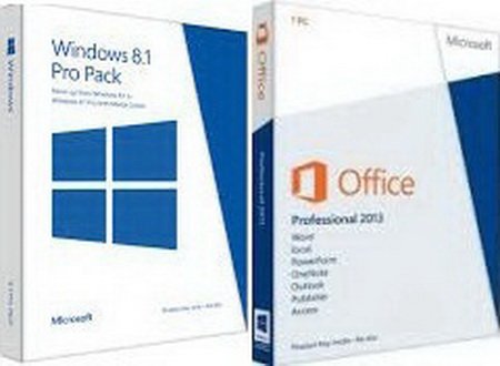Windows 8.1 Pro with Media Center & Microsoft Office Pro Plus 2013 (Final, En, Ru, x86, x64)