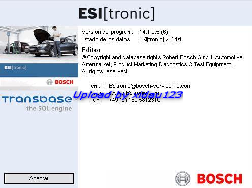 Bosch ESI Tronic DVD 1 2014 12
