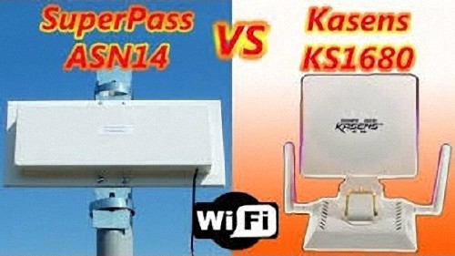 Сравнение мощных Wi Fi адаптеров SuperPass ASN14 и Kasens KS1680 (2014)