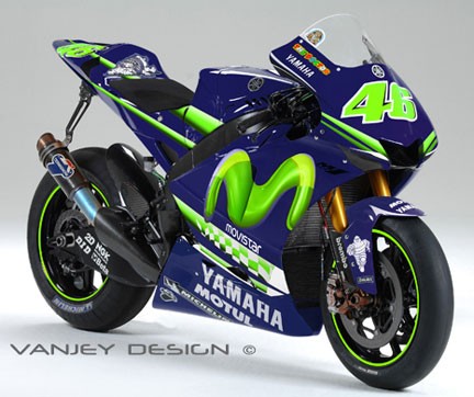 Movistar - новый спонсор команды Yamaha Racing