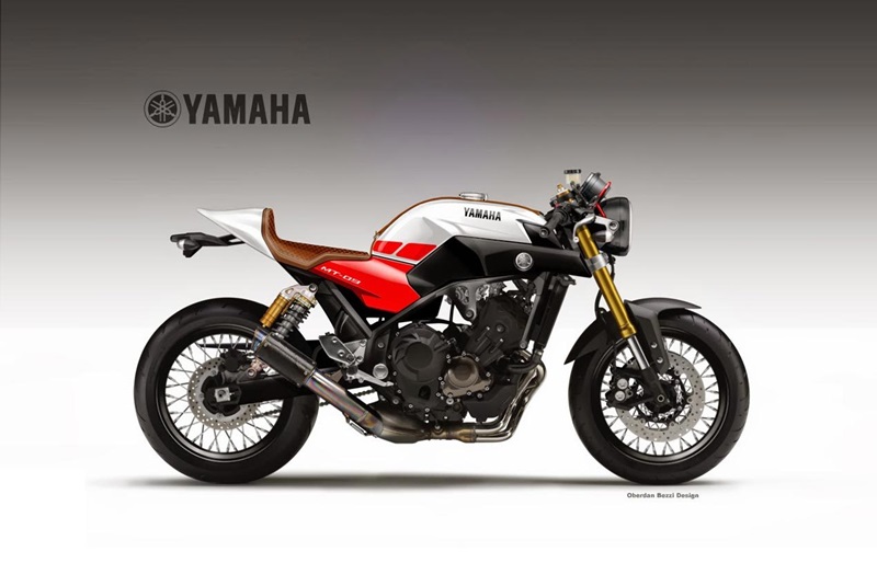 Концепт Yamaha MT-09 Worldcrosser