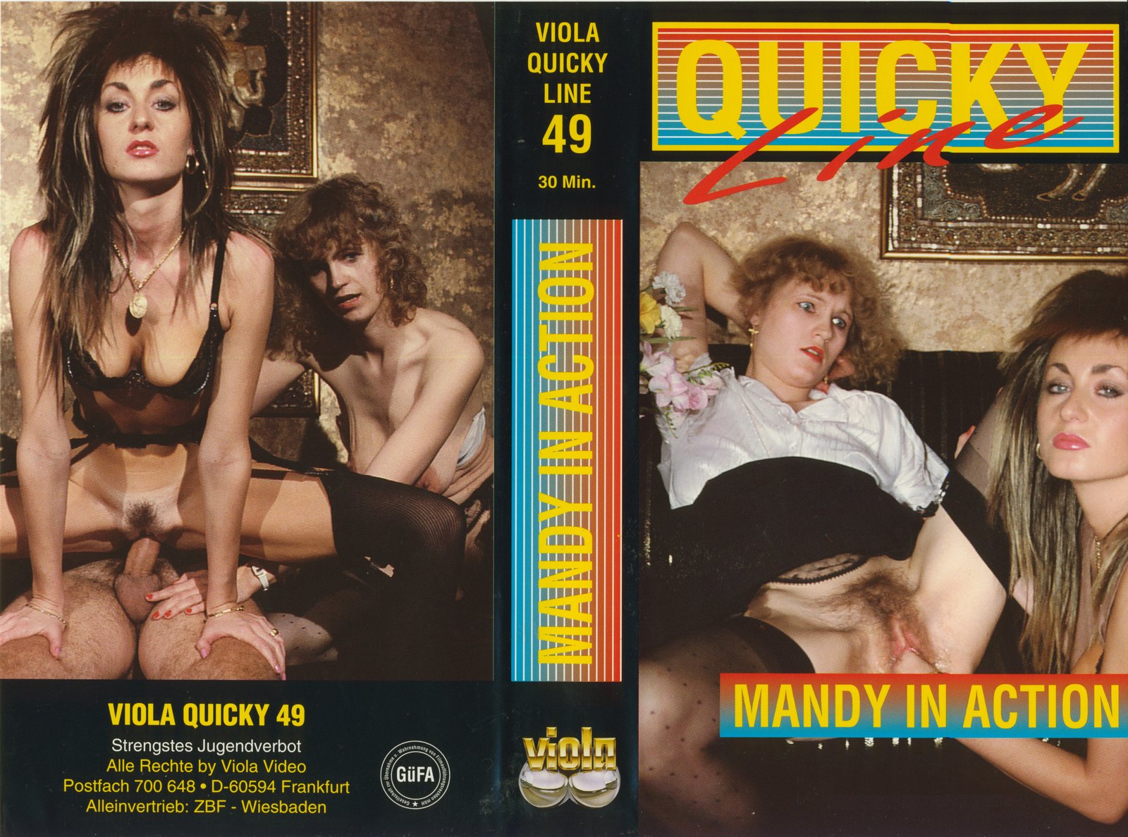 Quicky Line 49 - Mandy In Aktion /    (Viola) [1988 ., All Sex, VHSRip]Dolly Buster,Conny Carr