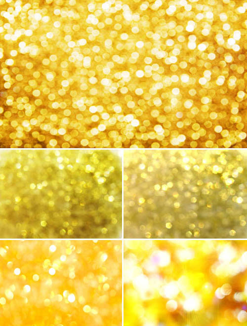 Золотые блестки (набор фонов)