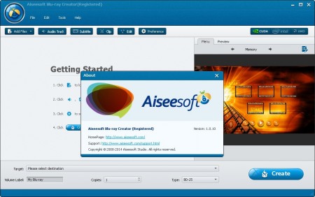 Aiseesoft Blu-ray Creator 1.0.10 Multilingual