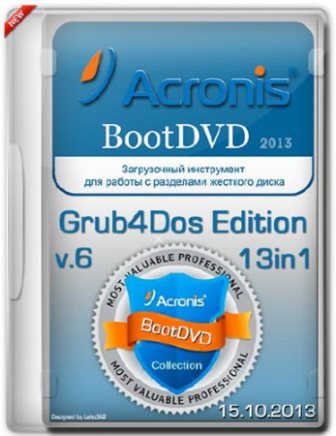 Acronis BootDVD Grub4Dos Edition v.6 13in1
