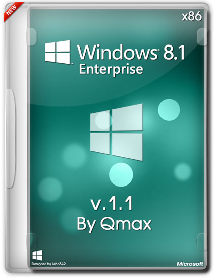 Windows 8.1 Enterprise x86 v.1.1 by Qmax (RUS/2014)