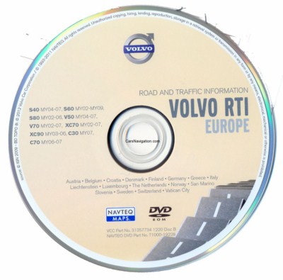 VOLVO RTI MMM Plus Europe HDD 2013 DVD9 MULTiLANGUAGE-NAViGON