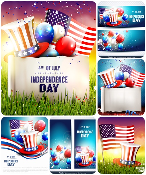 USA independence day 2014  - vector stock