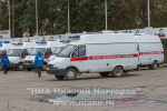 Станции скорой помощи Нижнего Новгорода получили 68 машин